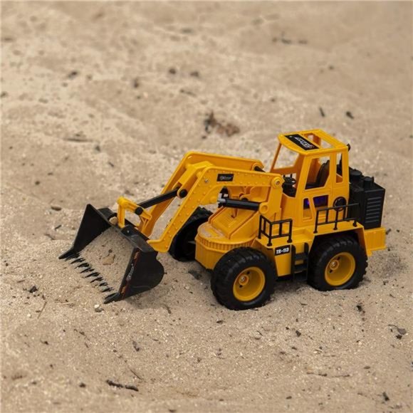 TR-113 5 Channel Full Functional Remote Control Tractor Toy Front Loader - Picture 6 of 6